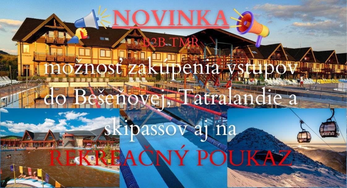 Apartmánový dom Stela Bešeňová Exteriér fotografie